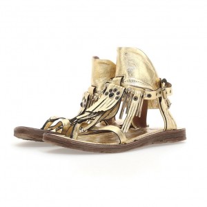 A.S.98 Reina Sandaler Dame Guld | DK-PEFM-96371